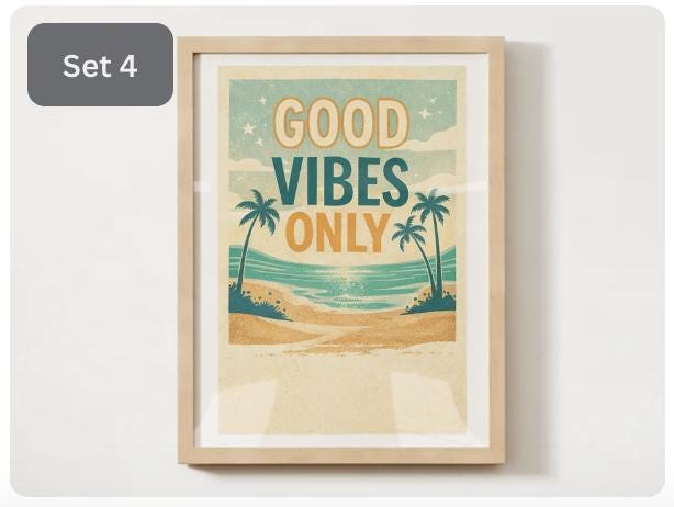 Beach Posters - Wall Decor