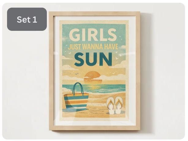 Beach Posters - Wall Decor