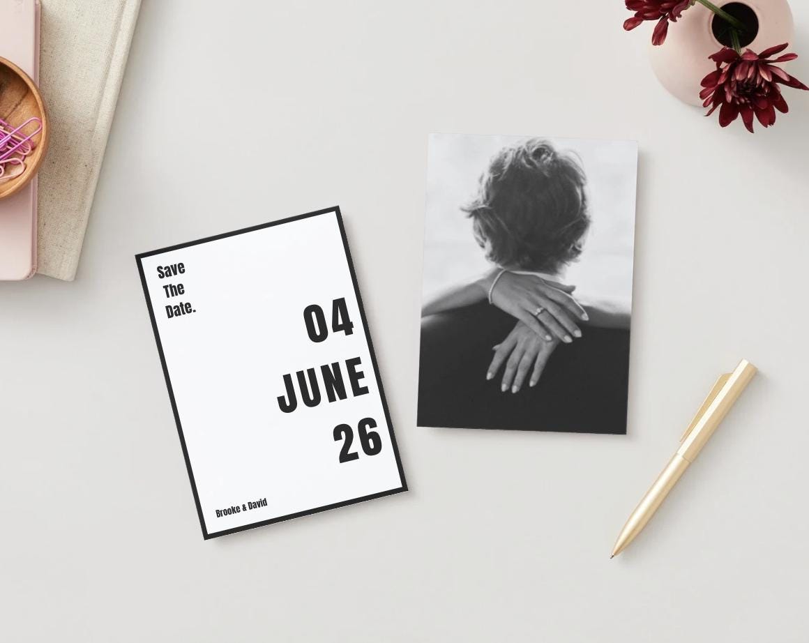 Editable Save the Date Template