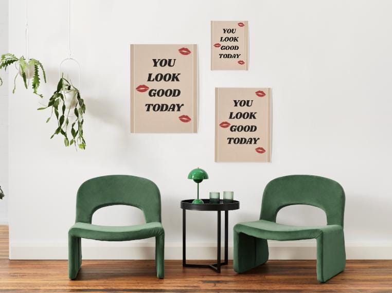 Modern Fashion Wall Art