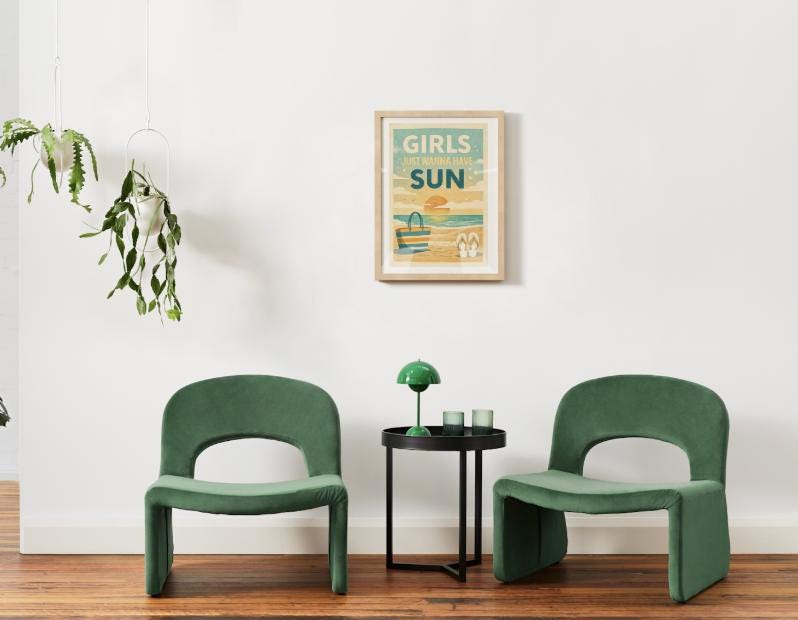 Beach Posters - Wall Decor