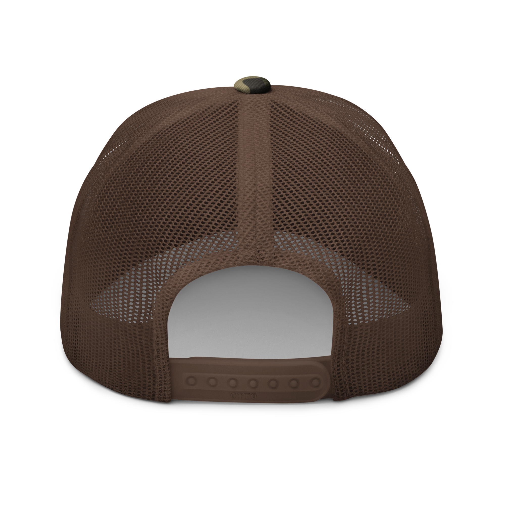 Small town camo trucker hat