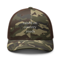 Camouflage trucker hat