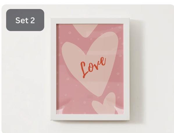 Pretty in Pink Wall Art