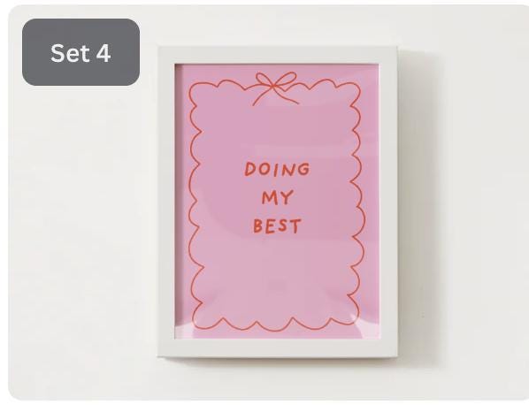 Pretty in Pink Wall Art