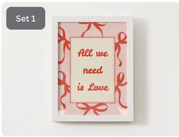Pretty in Pink Wall Art