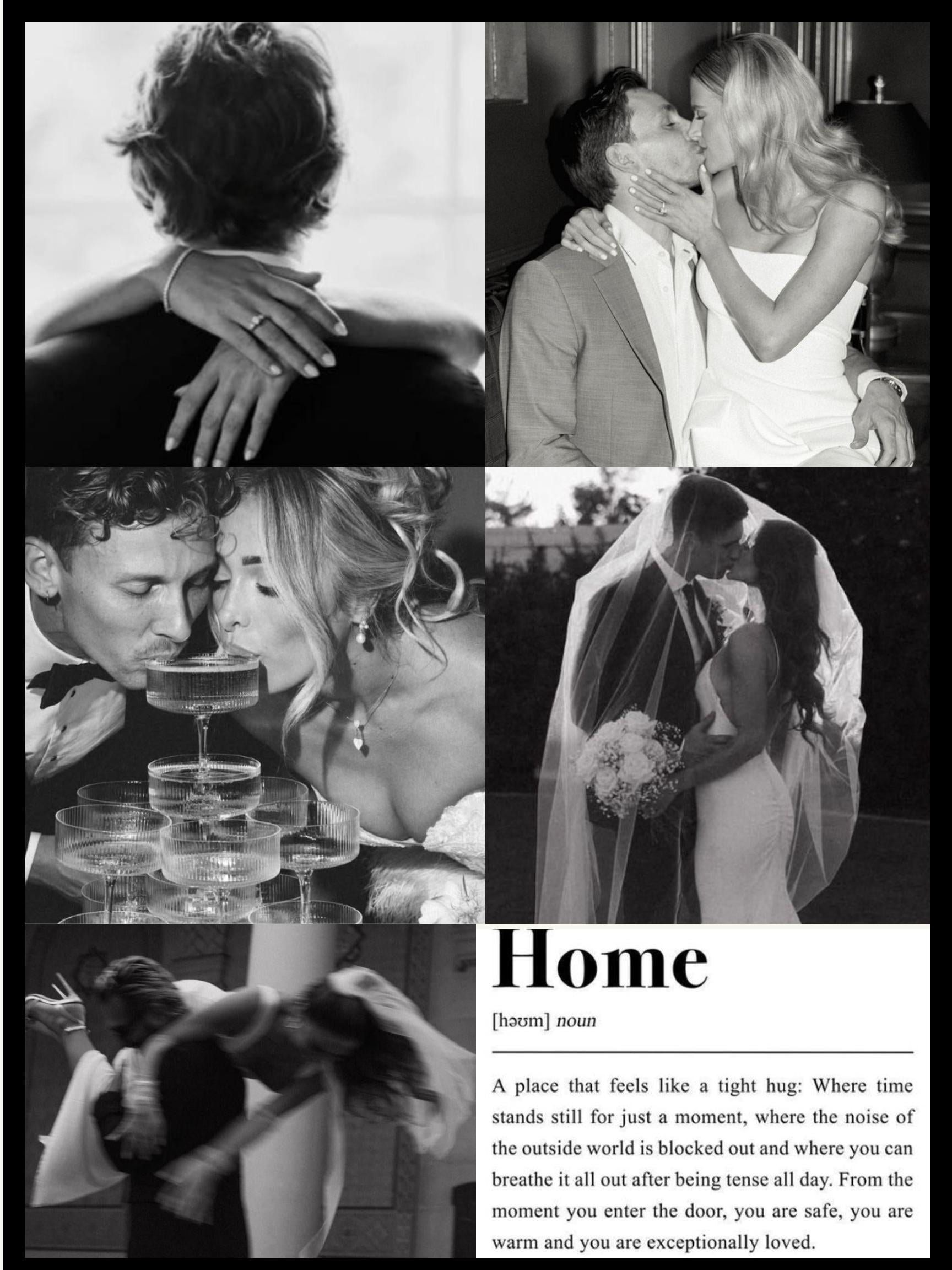 Editable Couple Collage Templates