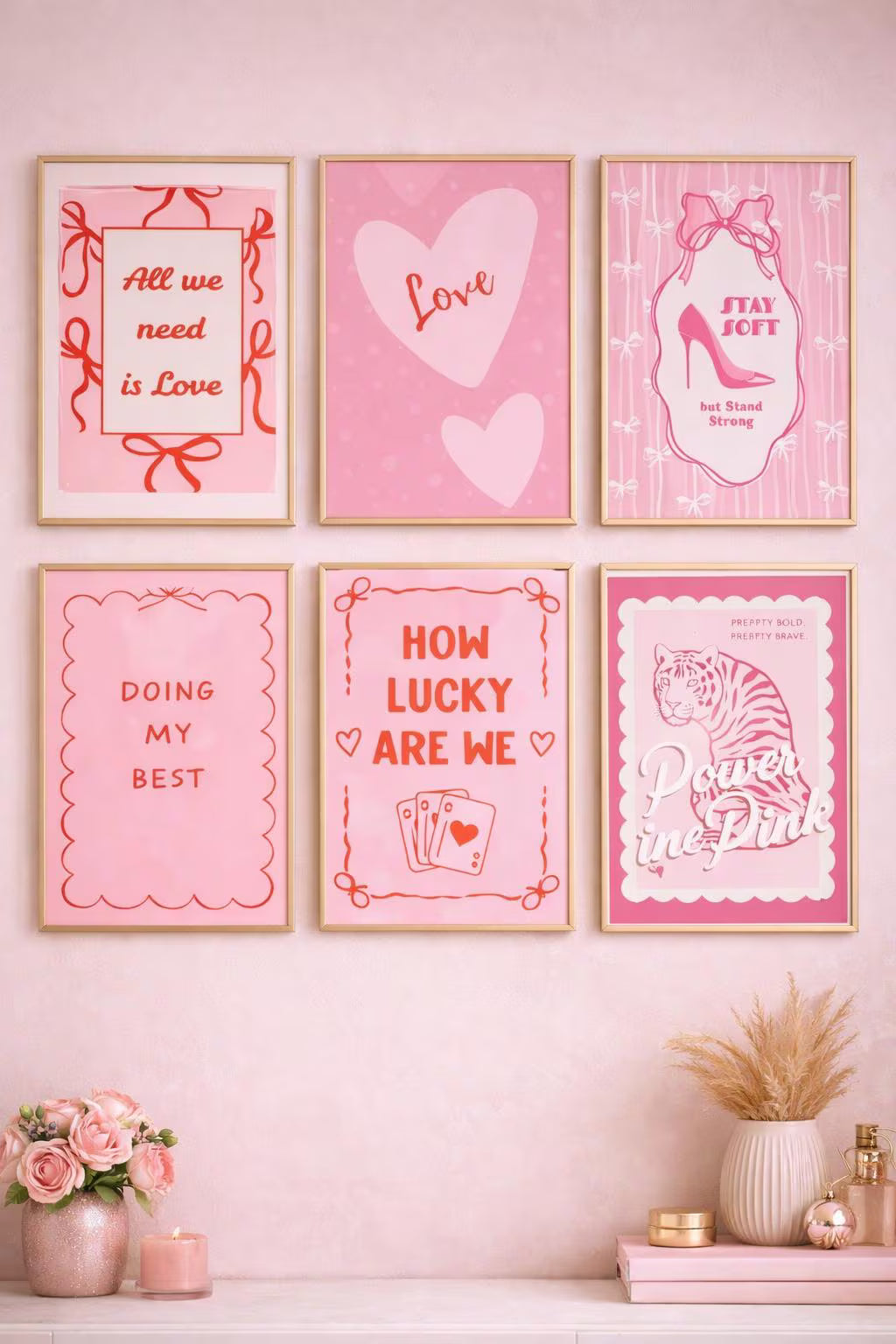 Pretty in Pink Wall Art