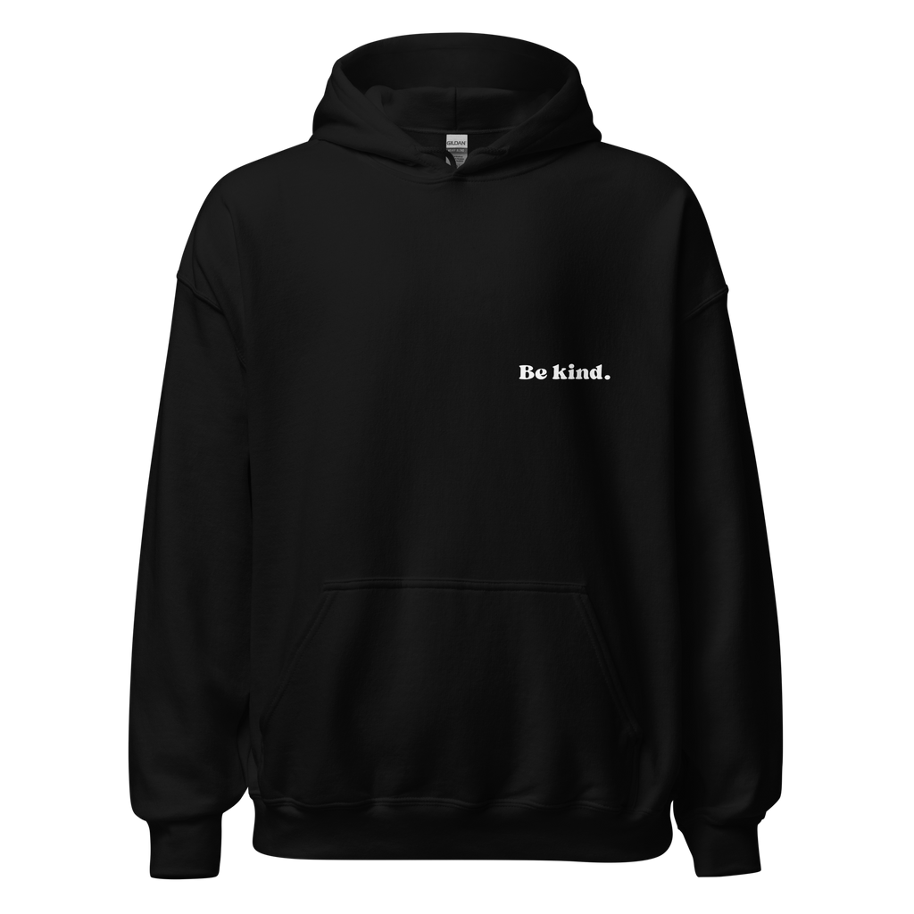 Be Kind Graphic Hoodie: Cozy Neutral Apparel