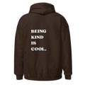 Be Kind Graphic Hoodie: Cozy Neutral Apparel