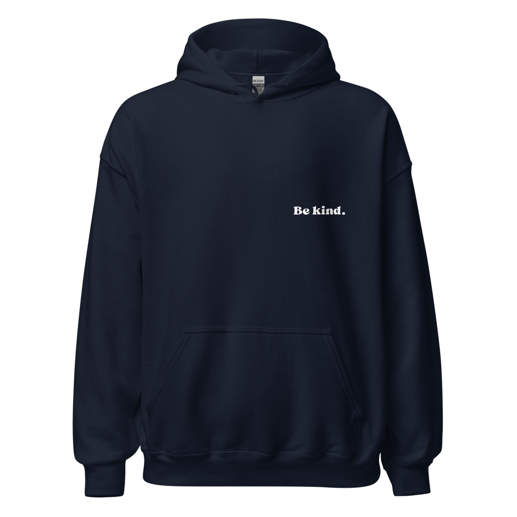 Be Kind Graphic Hoodie: Cozy Neutral Apparel