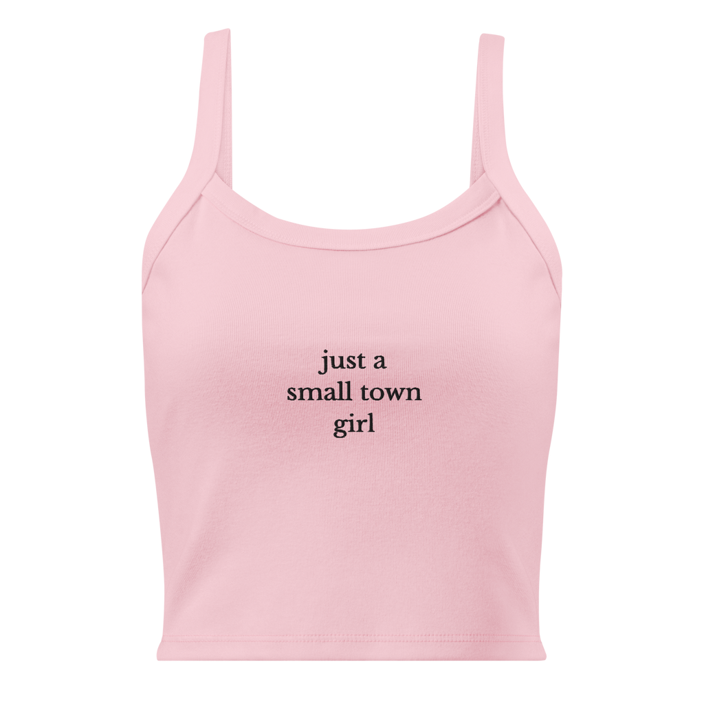 Small Town Girl Tank Top | Western Aesthetic Neutral Tank
