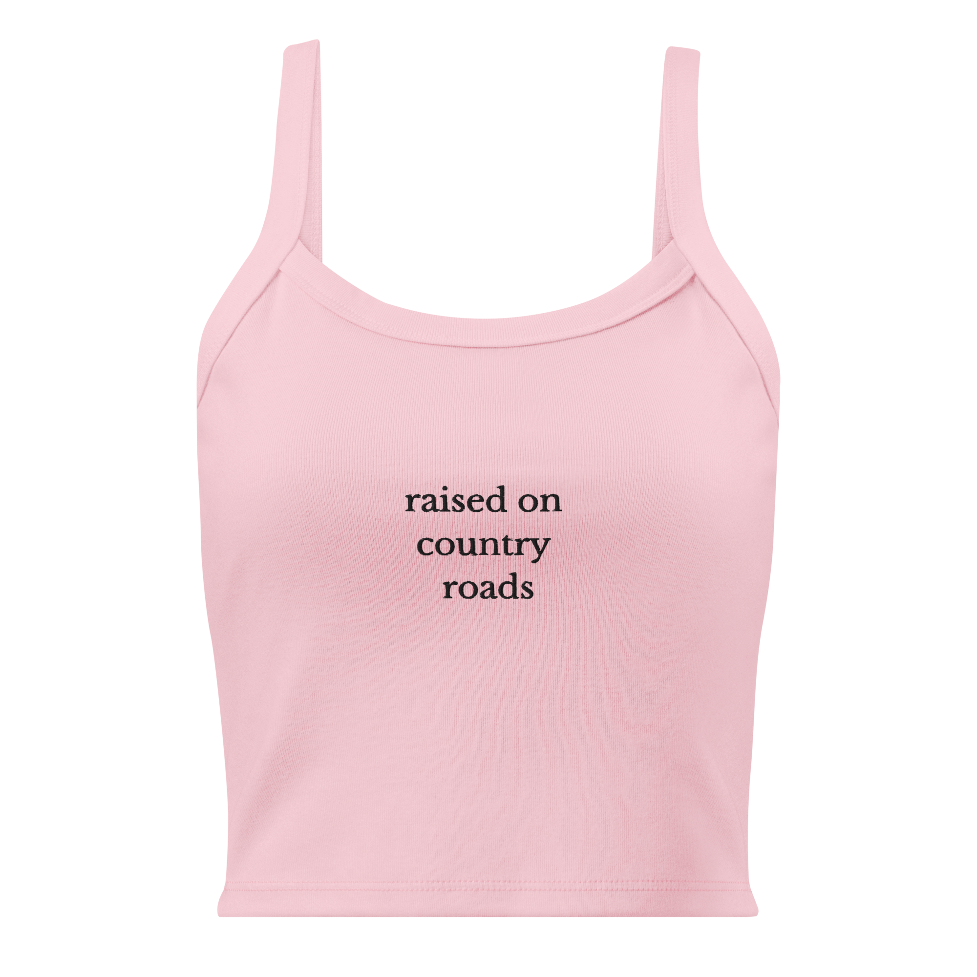 Raised on Country Roads tank top