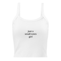 Small Town Girl Tank Top | Western Aesthetic Neutral Tank