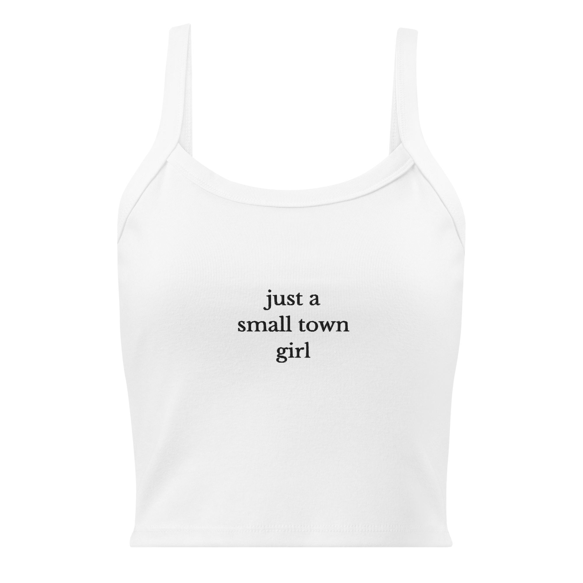 Small Town Girl Tank Top | Western Aesthetic Neutral Tank